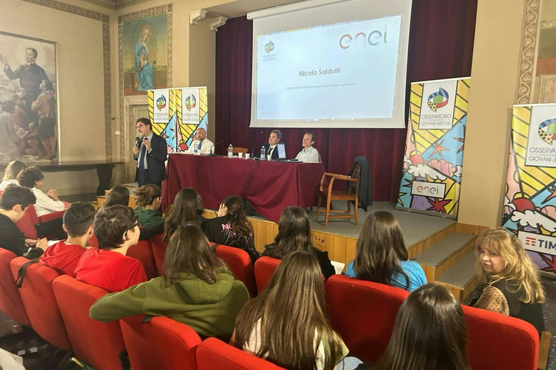 Sono 1007 le classi italiane che partecipano al progetto  “E-Project: ecological literacy” promosso da Osservatorio Permanente Giovani–Editori ed Enel nell’a.s. 2023/2024