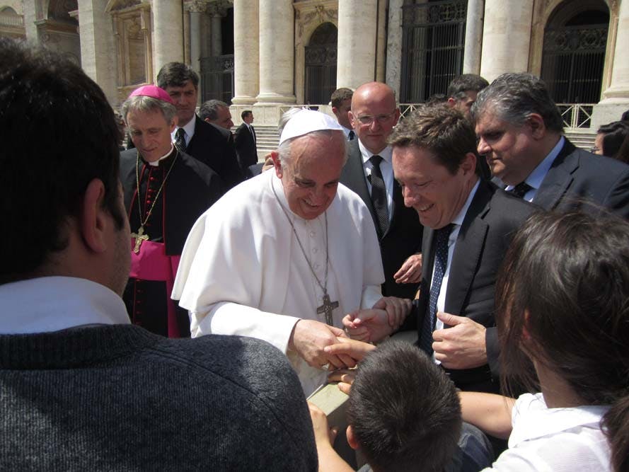 L'udienza con Papa Francesco: guarda la fotogallery